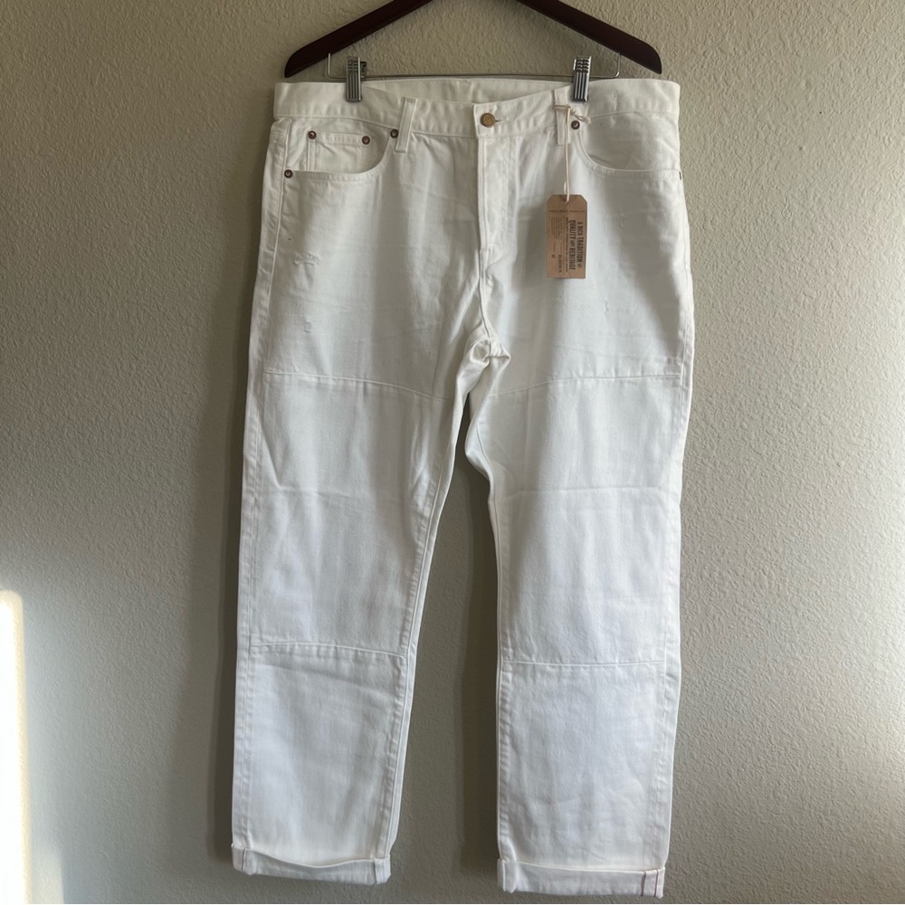 NWT Madewell White Jeans